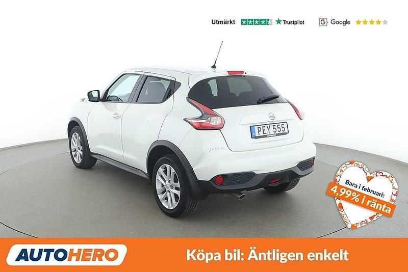 Begagnad Nissan Juke 112 HK (82 kW) 2017 Vit SUV