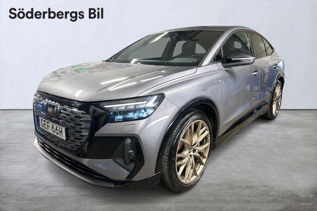Grå Begagnad 2021 Audi Q4 Sportback e-tron Edition .1 SUV | 419 000 kr (Lite dyr) - Bild 1/4