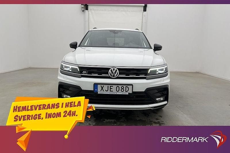 Begagnad VW Tiguan R-line 190 HK (139 kW) 2020 Vit SUV