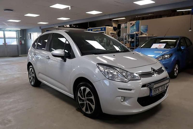Begagnad Citroën C3 99 HK (72 kW) 2015 Vit Halvkombi