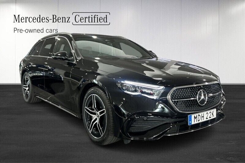 Begagnad Mercedes E220 198 HK (145 kW) 2025 Svart (black) Kombi