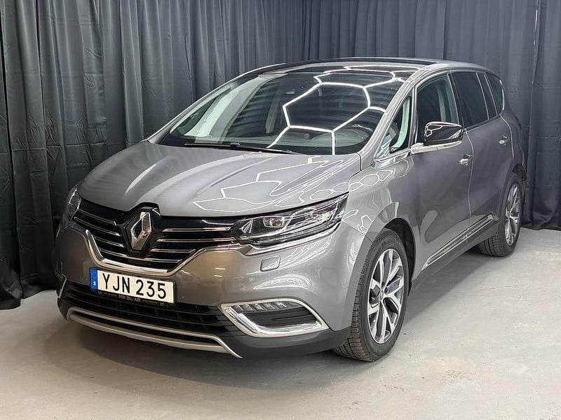 Grå Begagnad 2017 Renault Espace Minibuss | 159 900 kr (Marknadspris) - Bild 1/4