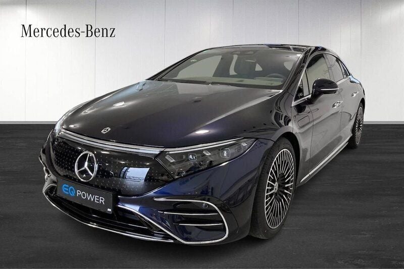 Blå Begagnad 2023 Mercedes EQS450+ Sedan | 1 189 000 kr (Lite dyr) - Bild 1/4