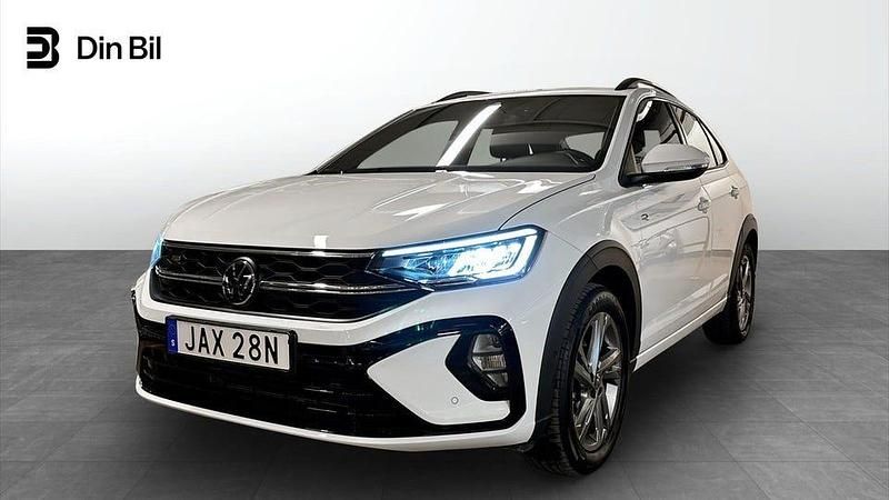 Vit Begagnad 2024 VW Taigo IQ Drive SUV | 259 900 kr (Marknadspris) - Bild 1/4