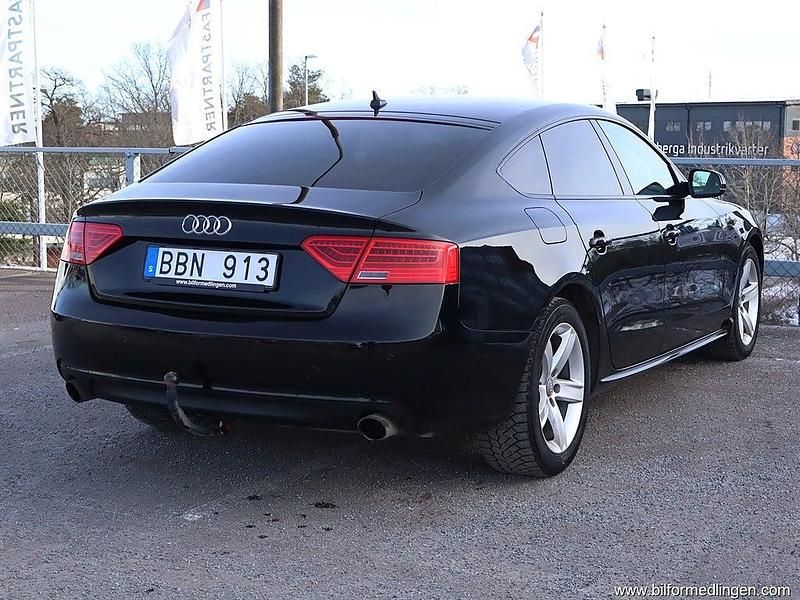Begagnad Audi A5 Sportback Comfort 225 HK (165 kW) 2013 Svart samma som bilen Halvkombi