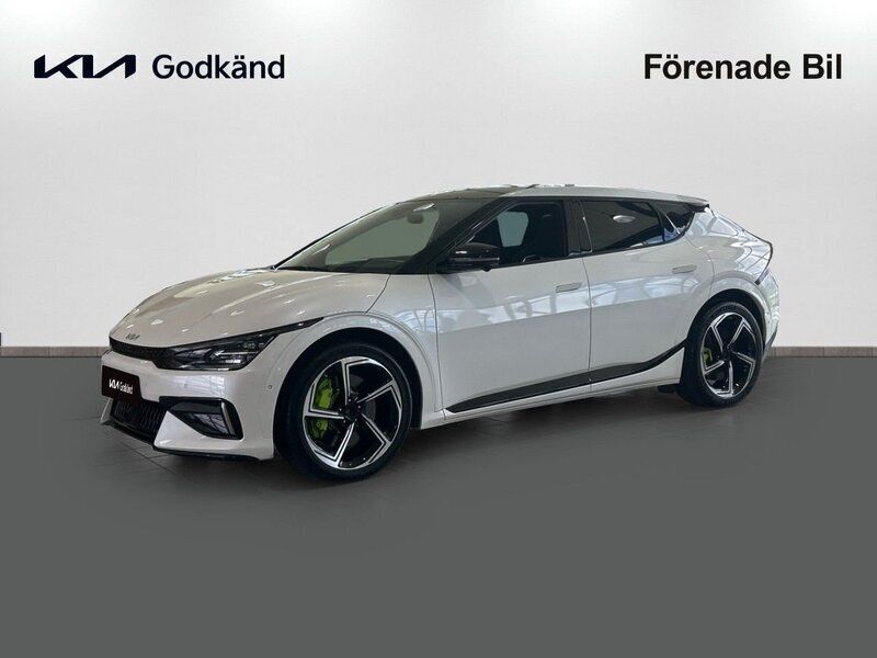 Vit Begagnad 2023 Kia EV6 SUV | 569 000 kr (Marknadspris) - Bild 1/4