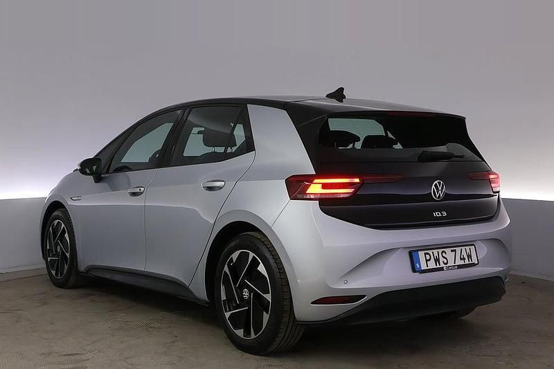 Begagnad VW ID.3 Pro Performance 150 kW (204 HK) 2020 Silver Halvkombi