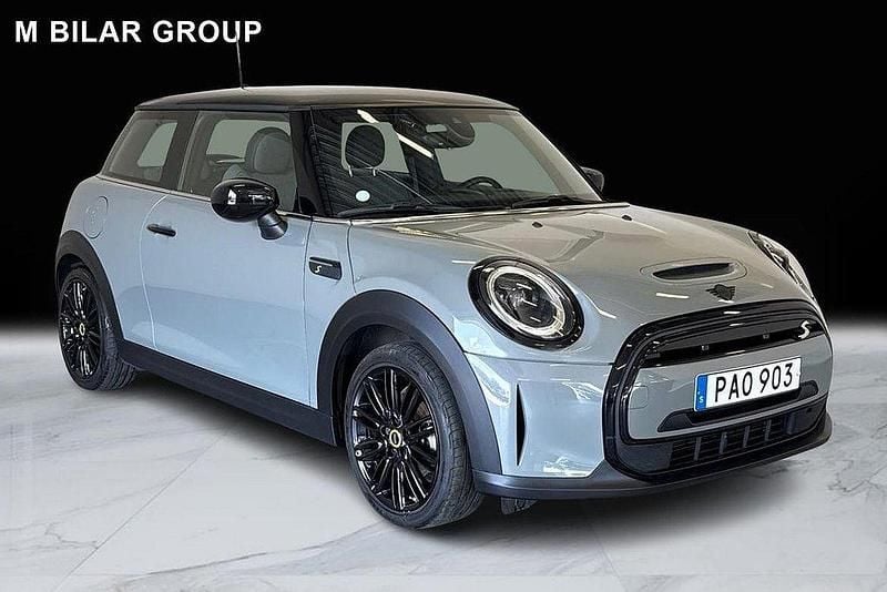 Grå Begagnad 2022 Mini Cooper SE Halvkombi | 209 000 kr (Bra pris) - Bild 1/4