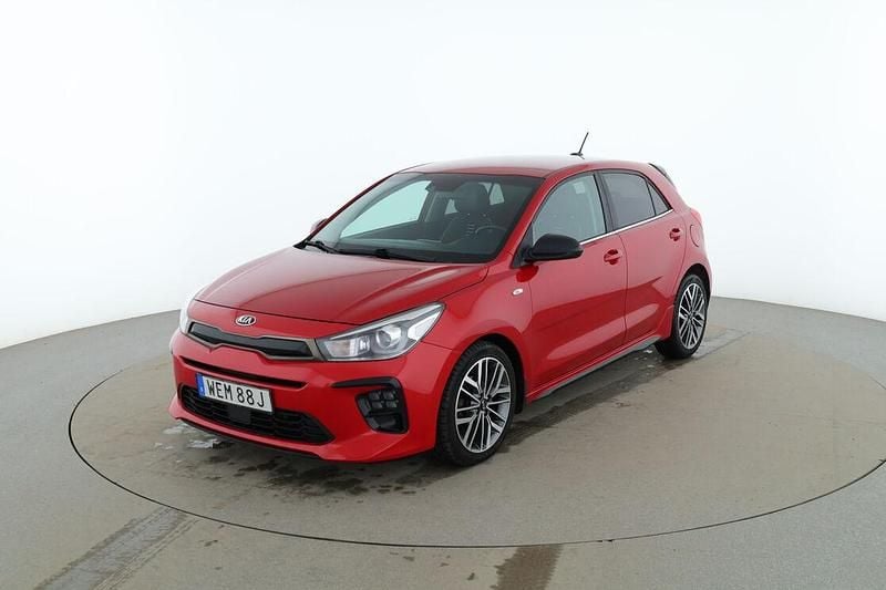 Begagnad Kia Rio Spirit 121 HK (88 kW) 2018 Röd Sedan