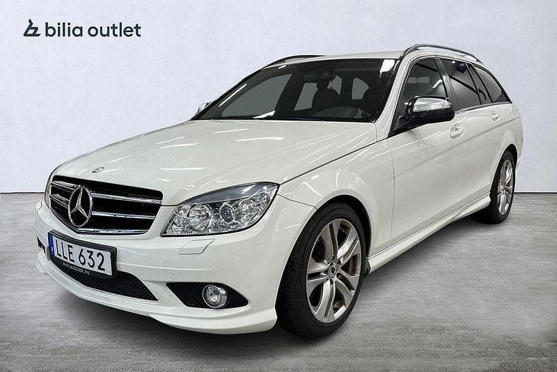 Vit Begagnad 2009 Mercedes C200 | 55 000 kr - Bild 1/4