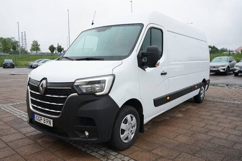 Vit Begagnad 2022 Renault Master Van | 259 900 kr - Bild 1/4
