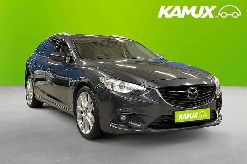 Silver/grå Begagnad 2014 Mazda 6 Kombi | 119 800 kr (Marknadspris) - Bild 1/4