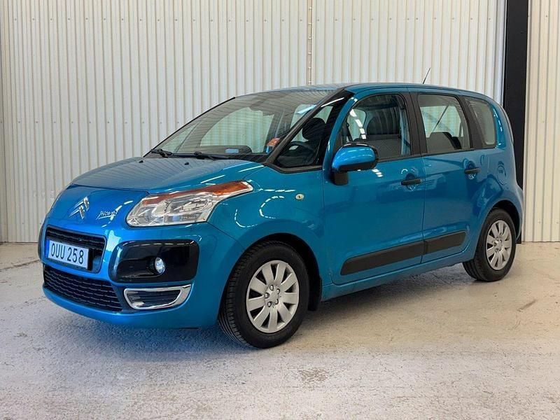 Blå Begagnad 2009 Citroën C3 Picasso Minibuss | 29 900 kr (Marknadspris) - Bild 1/4