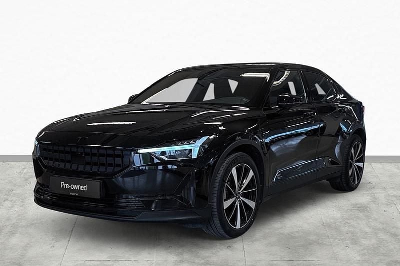 Svart Begagnad 2022 Polestar 2 Long Range Single Motor Sedan | 314 900 kr (Bra pris) - Bild 1/3