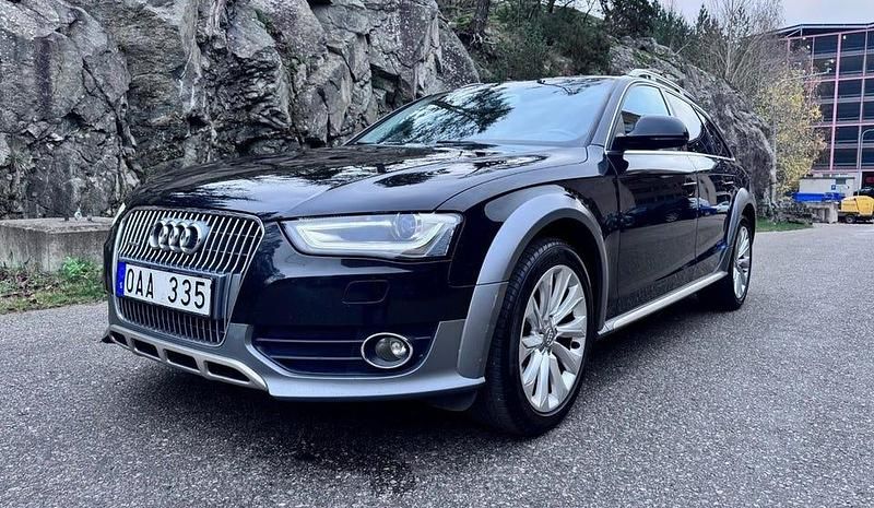 Svart Begagnad 2013 Audi A4 Allroad Comfort Kombi | 167 900 kr - Bild 1/4