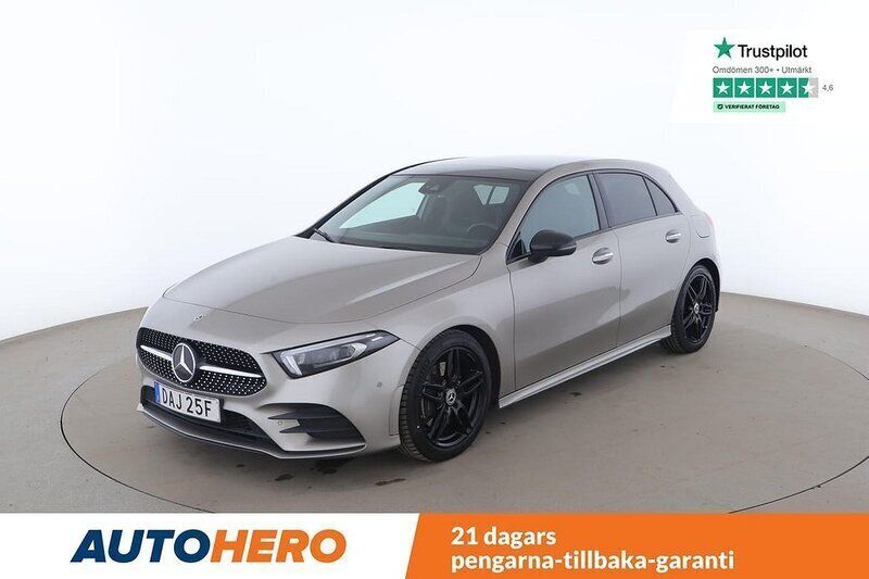 Silver Begagnad 2019 Mercedes A220 AMG Halvkombi | 288 000 kr - Bild 1/4