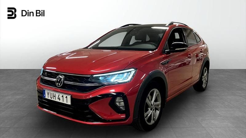 Mörkröd Begagnad 2022 VW Taigo R-line SUV | 234 900 kr (Marknadspris) - Bild 1/4