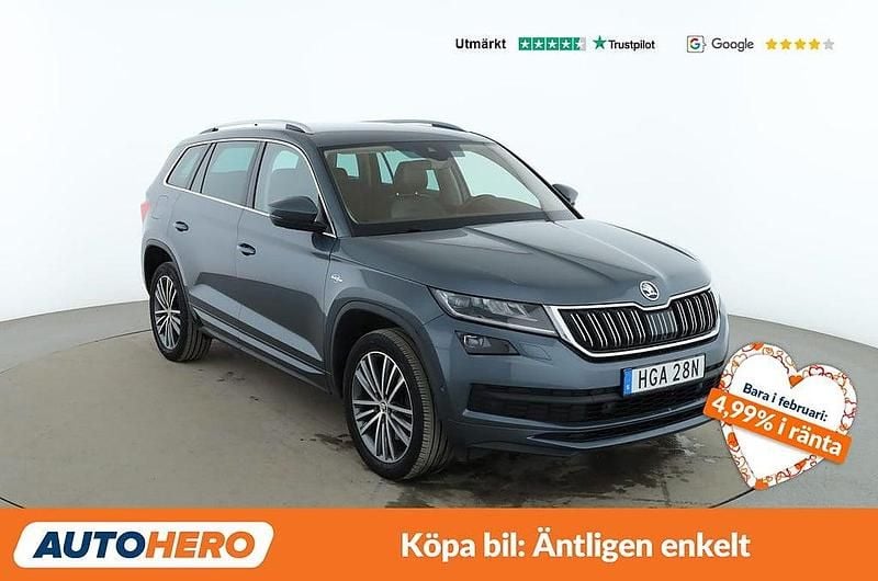 Begagnad Skoda Kodiaq LAURIN & KLEMENT 192 HK (141 kW) 2020 Grå SUV