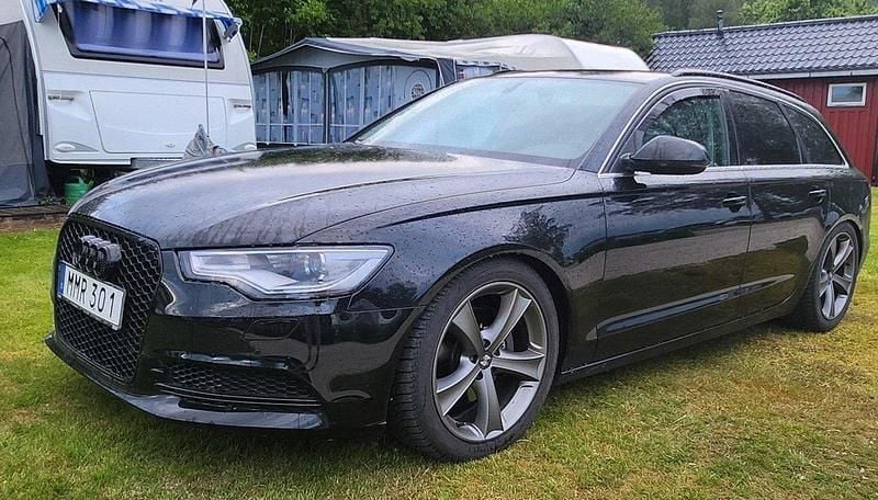 Svart Begagnad 2013 Audi A6 Proline Kombi | 98 000 kr (Bra pris) - Bild 1/3