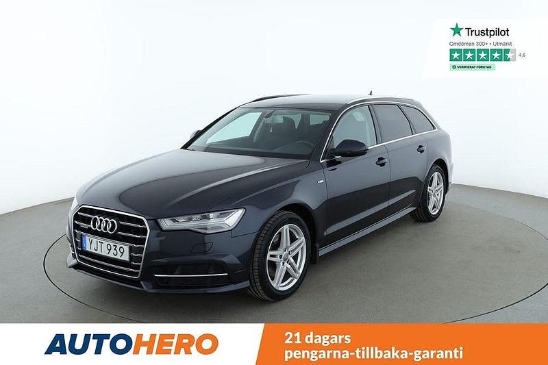 Blå Begagnad 2016 Audi A6 S-Line Kombi | 239 000 kr (Dyr) - Bild 1/4