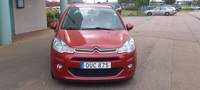 Röd Begagnad 2015 Citroën C3 Halvkombi | 49 900 kr (Bra pris) - Bild 1/4