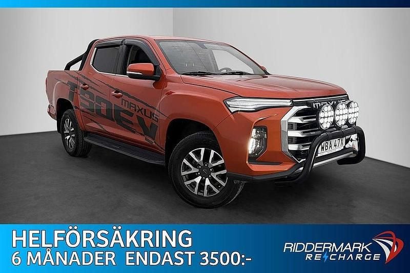 Orange Begagnad 2022 Maxus e-T90 Pickup | 359 900 kr - Bild 1/3