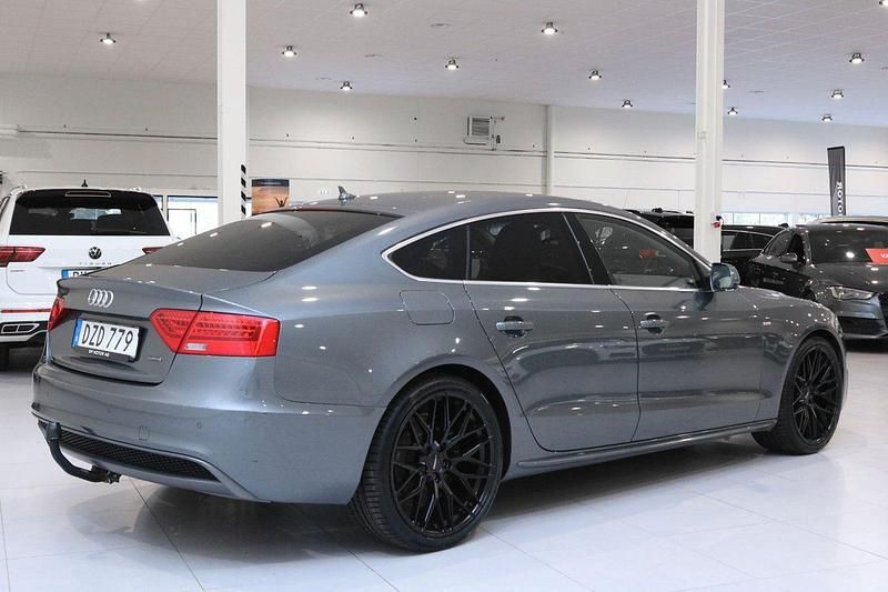 Begagnad Audi A5 Sportback S-Line 191 HK (140 kW) 2014 Grå Halvkombi