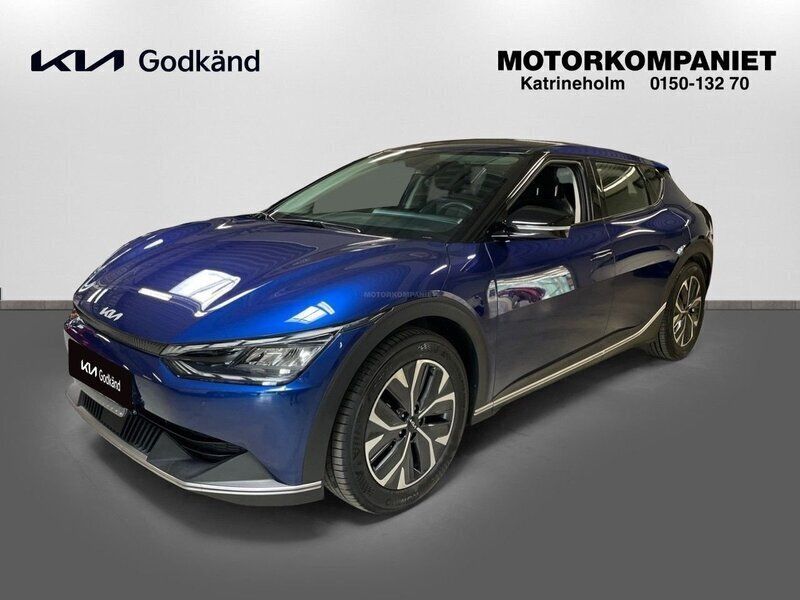 Blå (yacht blue metallic) Begagnad 2021 Kia EV6 2 SUV | 389 900 kr (Bra pris) - Bild 1/4