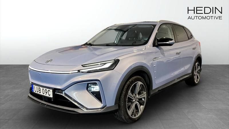 Blå (blue) Begagnad 2022 MG Marvel R Performance SUV | 299 900 kr (Superpris) - Bild 1/4