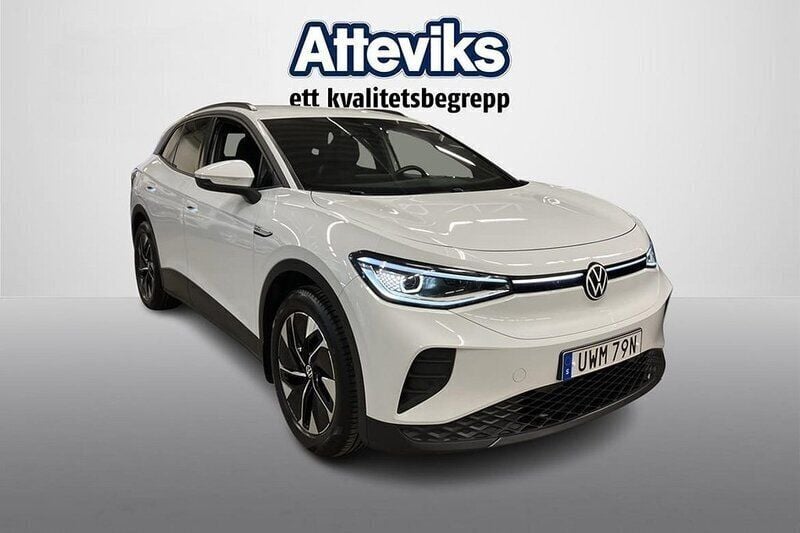 Vit Begagnad 2021 VW ID.4 Pro SUV | 253 900 kr (Superpris) - Bild 1/4