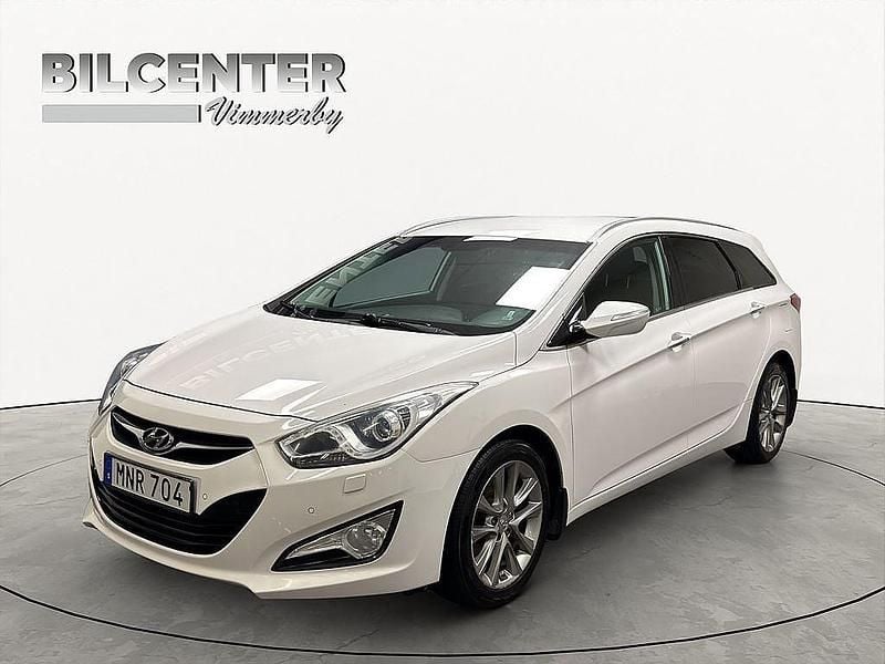 Begagnad Hyundai i40 136 HK (100 kW) 2014 Vit Kombi
