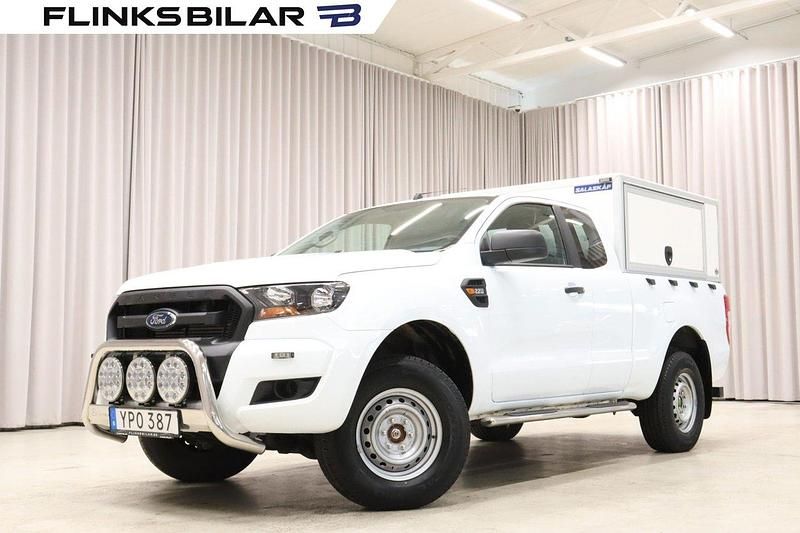 Vit Begagnad 2019 Ford Ranger Pickup | 349 700 kr (Bra pris) - Bild 1/4