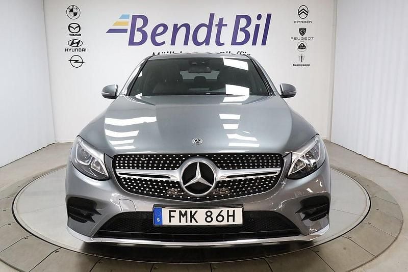 Begagnad Mercedes GLC220 AMG 170 HK (125 kW) 2019 Grå Sportkupé