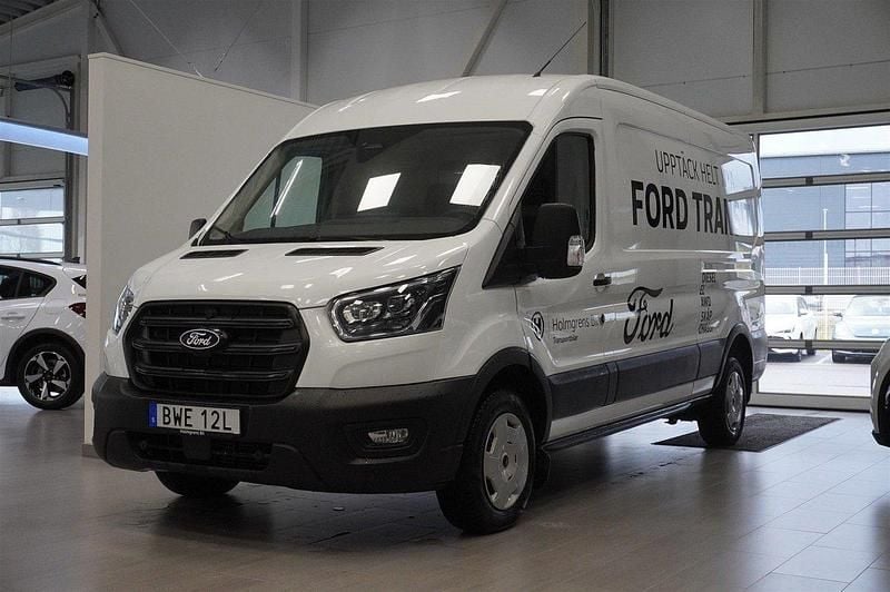 Vit Begagnad 2024 Ford Transit Trend Van | 701 885 kr - Bild 1/4