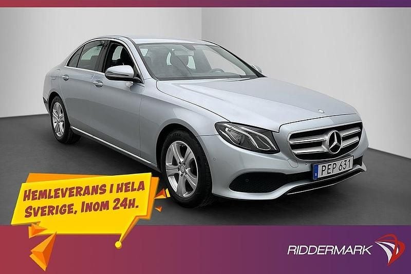 Silver Begagnad 2016 Mercedes E200 Avantgarde Sedan | 219 800 kr - Bild 1/3