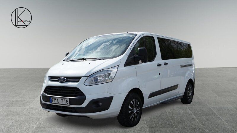 Vit Begagnad 2013 Ford Tourneo Custom Minibuss | 114 900 kr - Bild 1/4