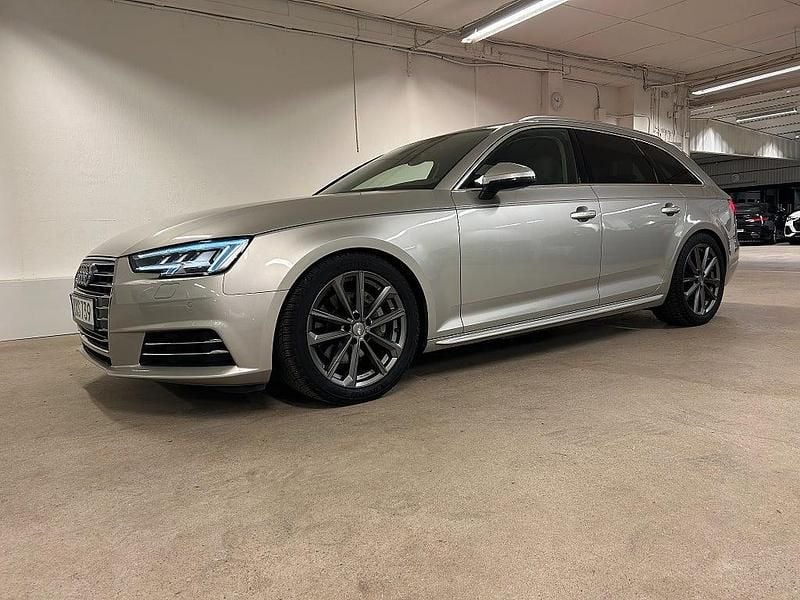 Silver Begagnad 2016 Audi A4 Proline Kombi | 189 900 kr (Marknadspris) - Bild 1/4