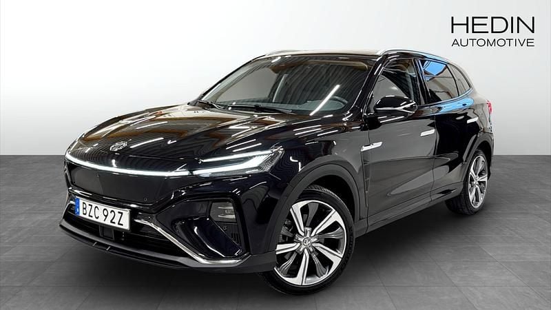 Svart (black) Begagnad 2022 MG Marvel R Luxury SUV | 258 700 kr - Bild 1/4
