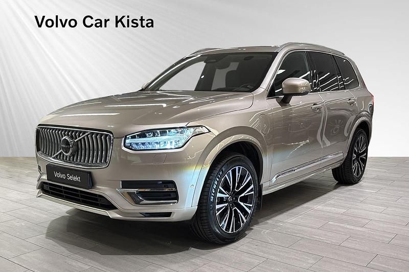 Begagnad Volvo XC90 Ultimate 456 HK (335 kW) 2022 Ljusgrå SUV
