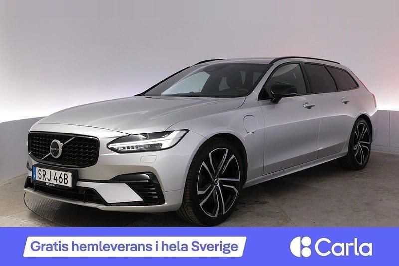 Begagnad Volvo V90 R-Design 392 HK (288 kW) 2021 Silver Kombi