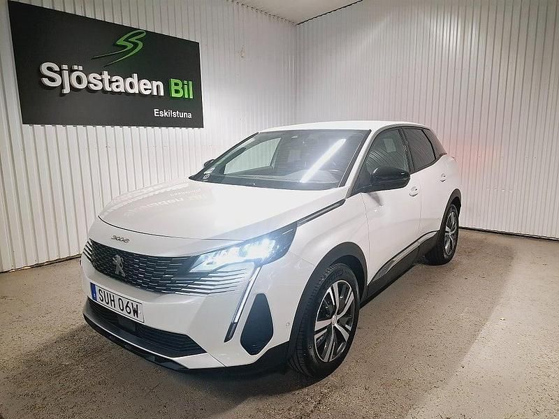 Vit Begagnad 2022 Peugeot 3008 Allure SUV | 239 900 kr (Marknadspris) - Bild 1/4