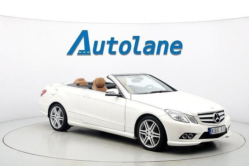 Vit Begagnad 2011 Mercedes E500 AMG Cab | 359 900 kr - Bild 1/3