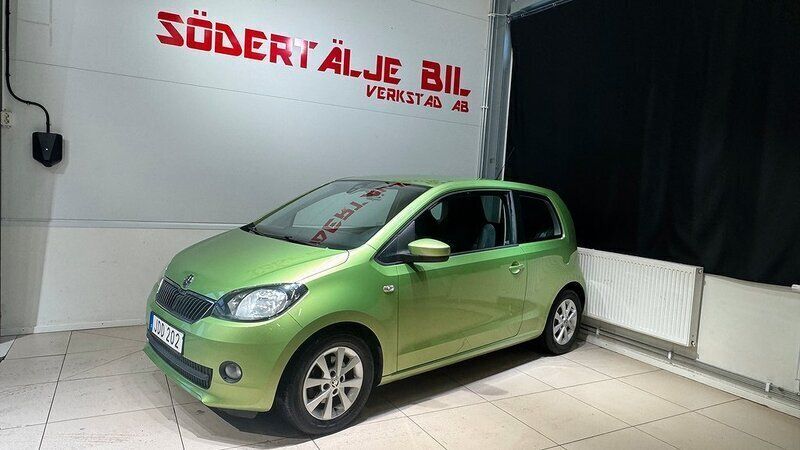 Grön Begagnad 2012 Skoda Citigo Halvkombi | 59 900 kr - Bild 1/4