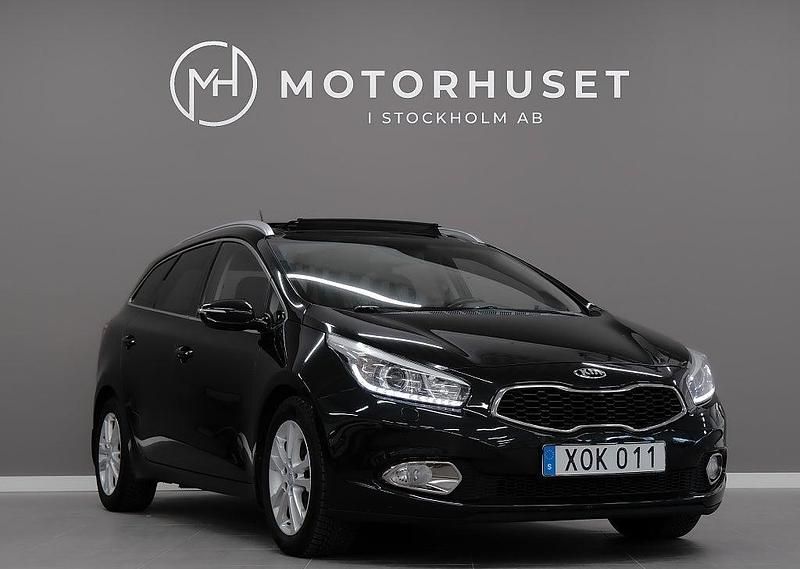 Begagnad Kia Ceed Sportswagon Comfort 128 HK (94 kW) 2014 Svart Kombi