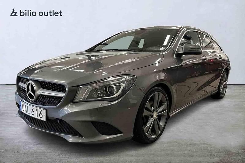Grå Begagnad 2016 Mercedes CLA220 Shooting Brake Kombi | 174 900 kr - Bild 1/1