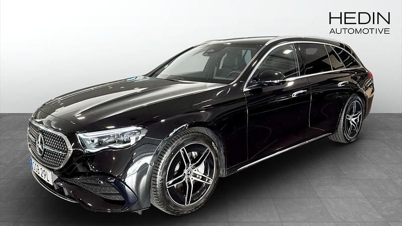 Svart Begagnad 2024 Mercedes E300 AMG Kombi | 679 900 kr (Bra pris) - Bild 1/4