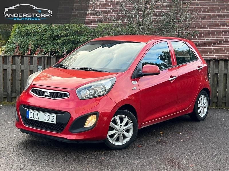 Röd Begagnad 2012 Kia Picanto Halvkombi | 55 900 kr (Marknadspris) - Bild 1/4