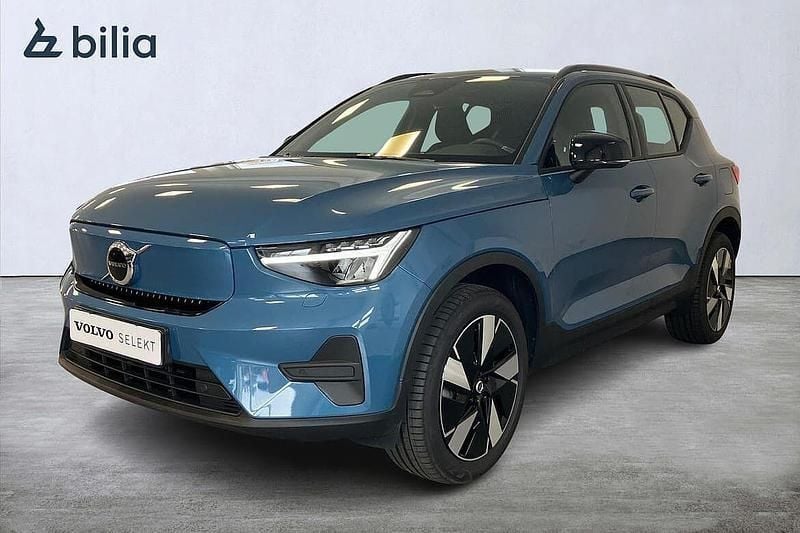 Blå Begagnad 2024 Volvo EX40 Core SUV | 462 900 kr (Superpris) - Bild 1/4