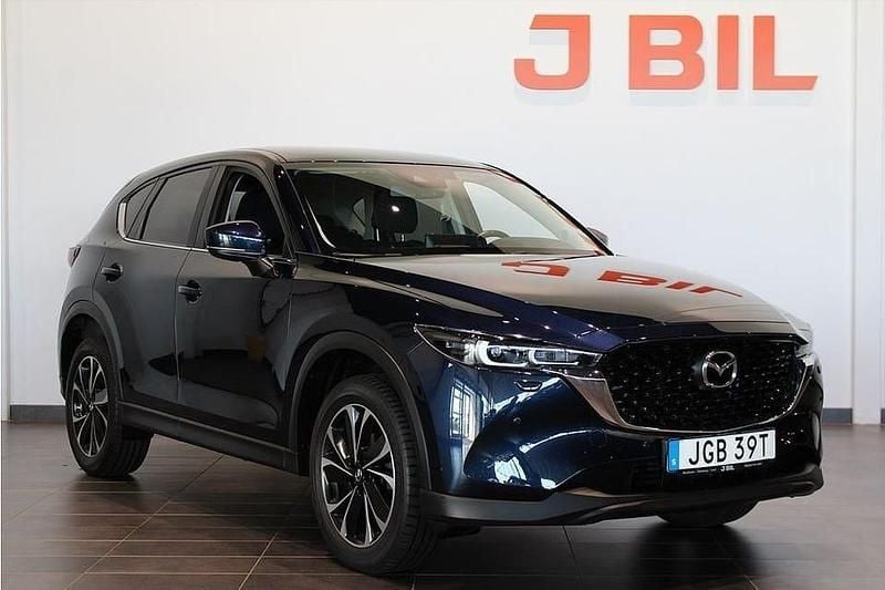 Blå Begagnad 2022 Mazda CX-5 SUV | 289 900 kr (Bra pris) - Bild 1/4