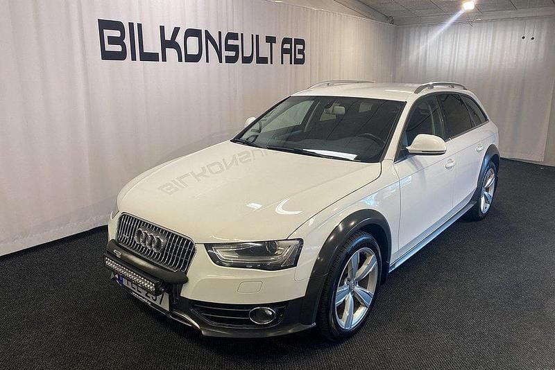 Vit Begagnad 2014 Audi A4 Allroad Kombi | 89 000 kr (Bra pris) - Bild 1/4